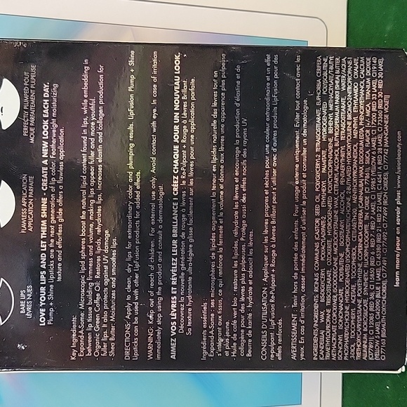 LipFusion Mighty Mini Plump + Shine Lipstick Set of 5 New - Picture 2 of 2